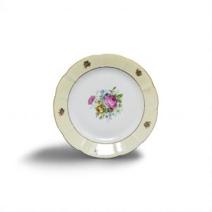 title Assiettes fleuries