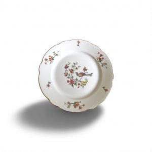 Assiettes à l’oiseau de paradis