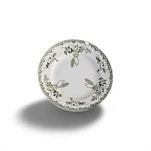 title Assiettes terre de fer vertes