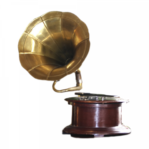 title Gramophone ancien
