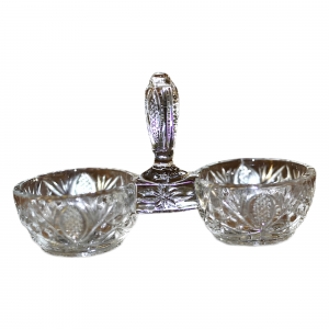 Salière en verre ou en cristal