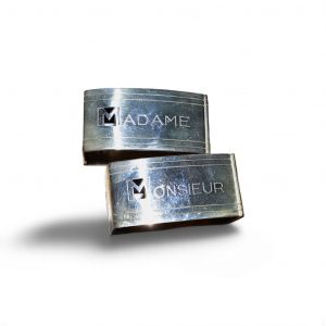 title Ronds de serviette Monsieur Madame