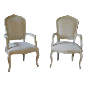 title Fauteuil médaillon Louis XVI