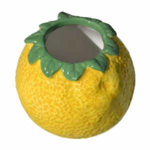 title Vase en céramique citron