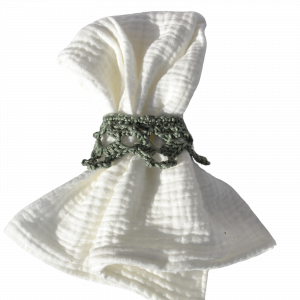 title Ronds de serviette en coton