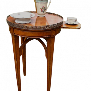 Guéridon en bois vintage